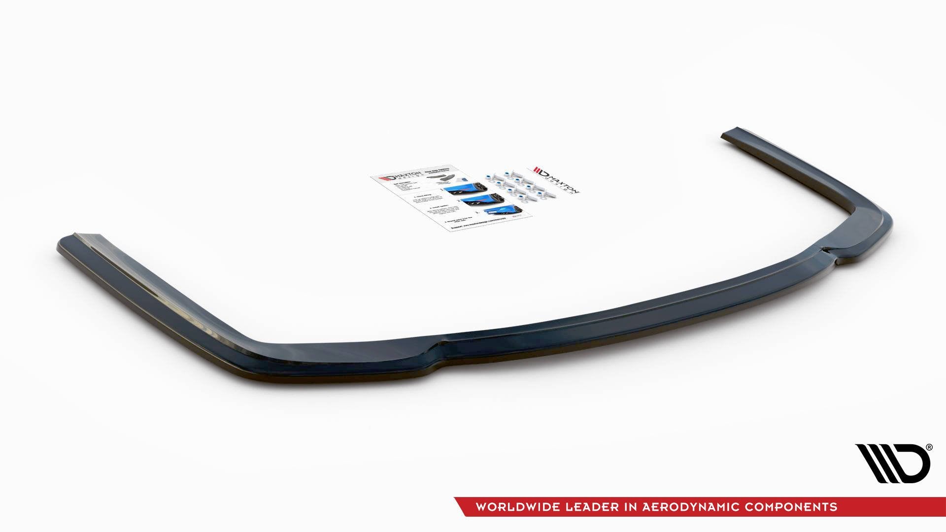 Maxton Design Heckansatz BMW 7 M-Paket G11 /G12 schwarz Hochglanz für BMW 7er G11