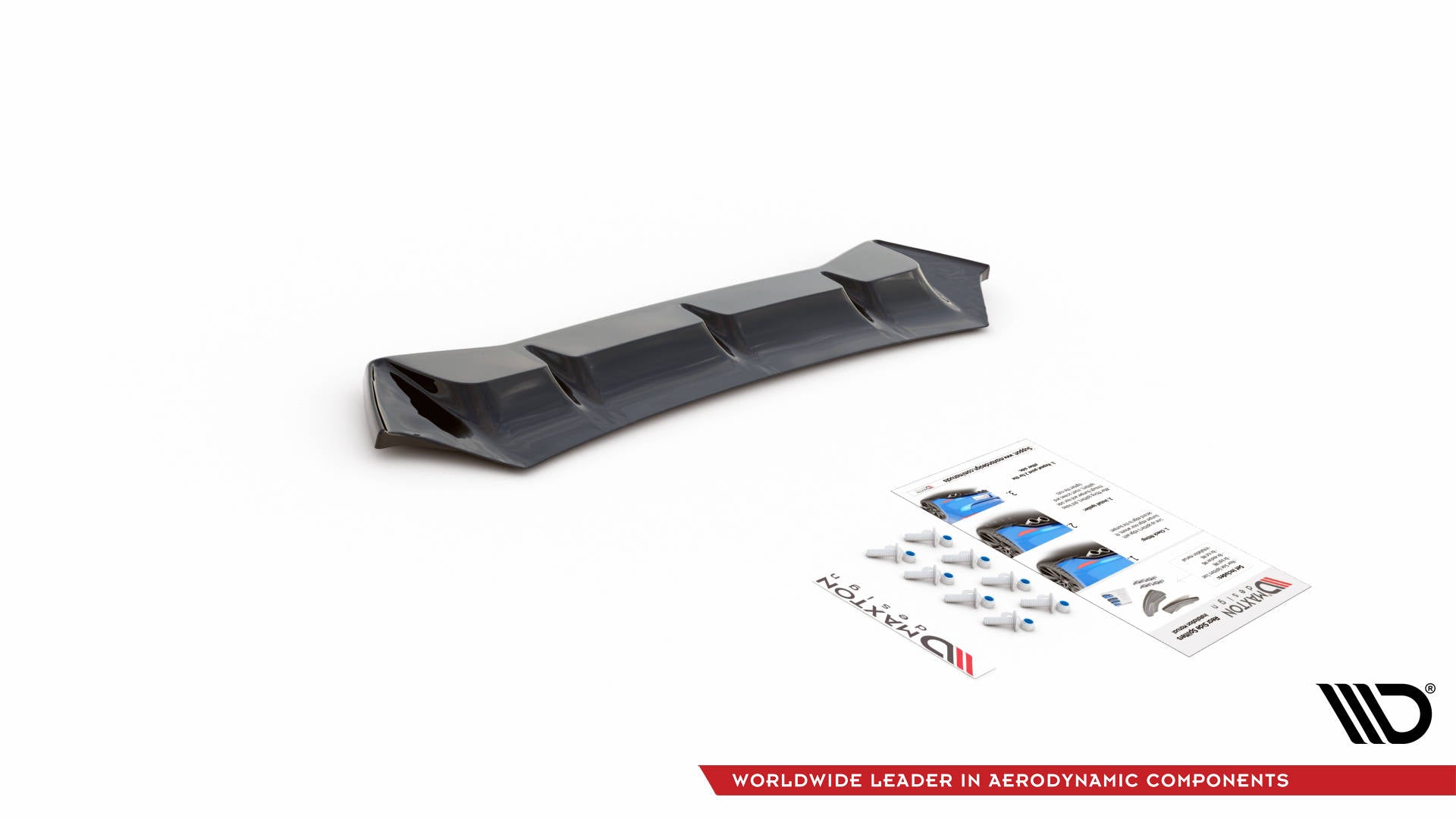 Maxton Design Heckansatz BMW M5 F90 schwarz Hochglanz für BMW M5 F90