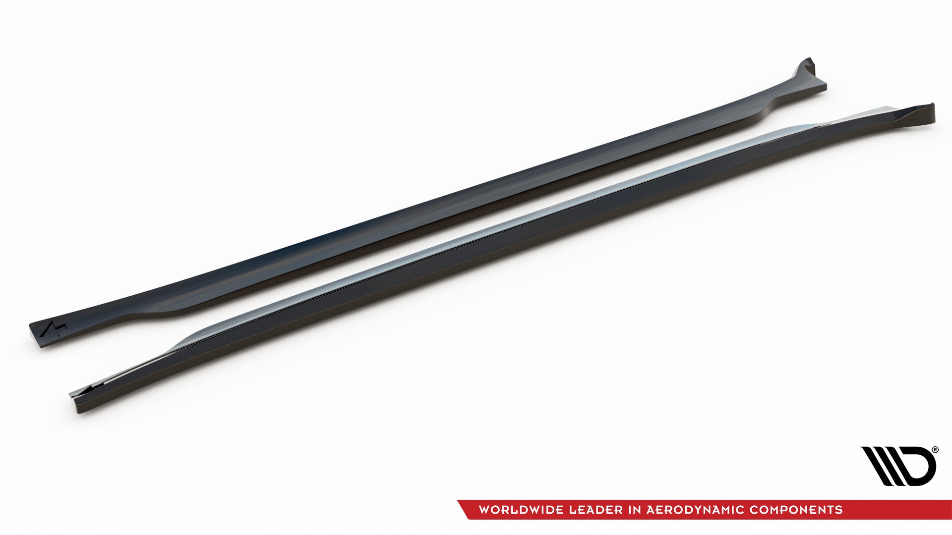 Maxton Design Street+ Seitenschweller Leisten passend für Porsche Cayenne Turbo / Standard Mk2 schwarz Hochglanz