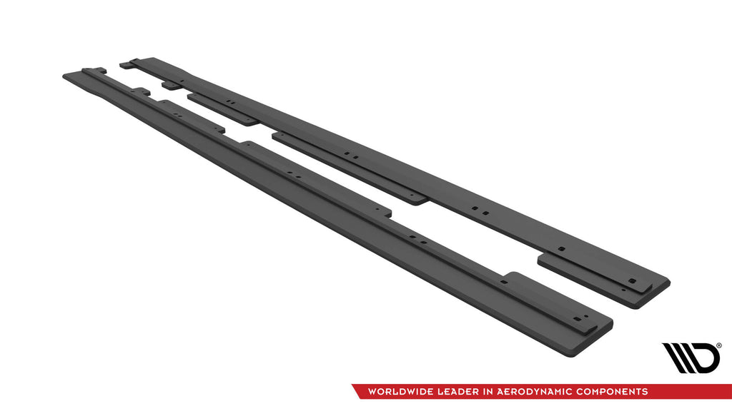 Maxton Design Street Pro Street+ Seitenschweller Leisten passend für Ford Fiesta ST / ST-Line Mk8