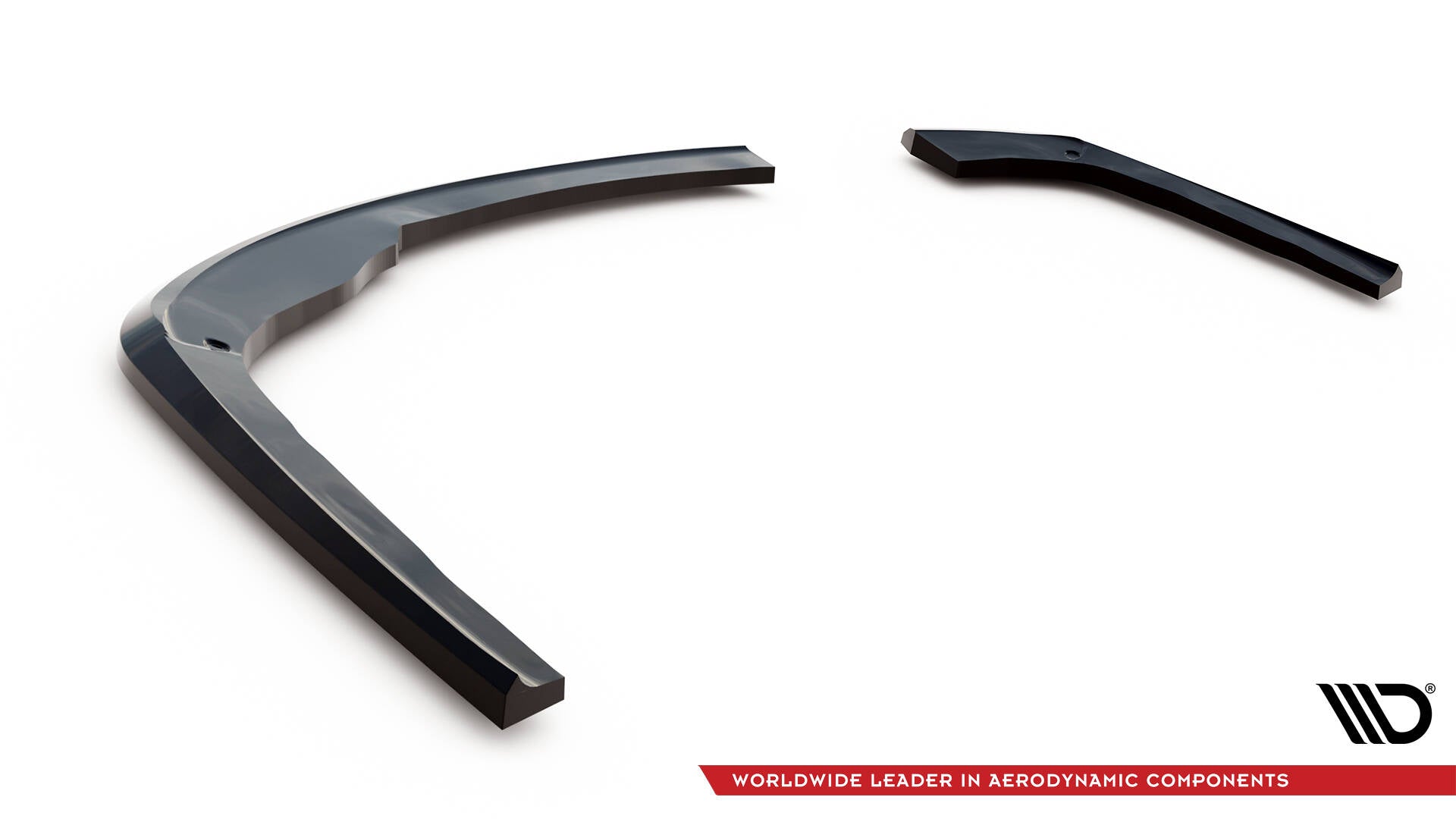 Maxton Design Heck Ansatz Flaps Diffusor V.1 passend für BMW 3er GT M-Paket F34 schwarz Hochglanz