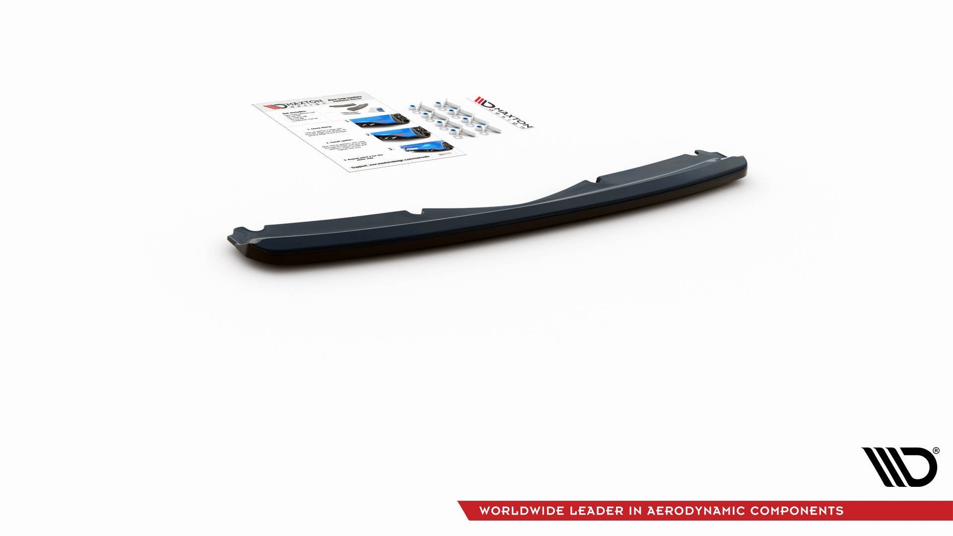 Maxton Design Heckansatz Ford S-Max Vignale Mk2 Facelift schwarz Hochglanz für Ford S-Max Mk2