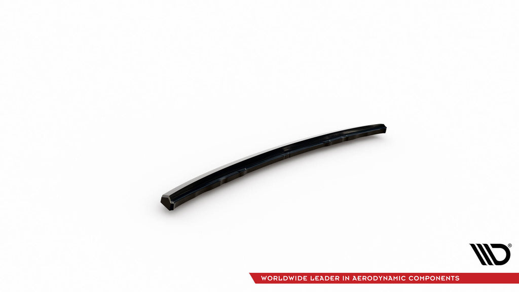 Maxton Design Mittlerer Diffusor Heck Ansatz passend für BMW 4er Coupe / Cabrio G22 / G23 schwarz Hochglanz