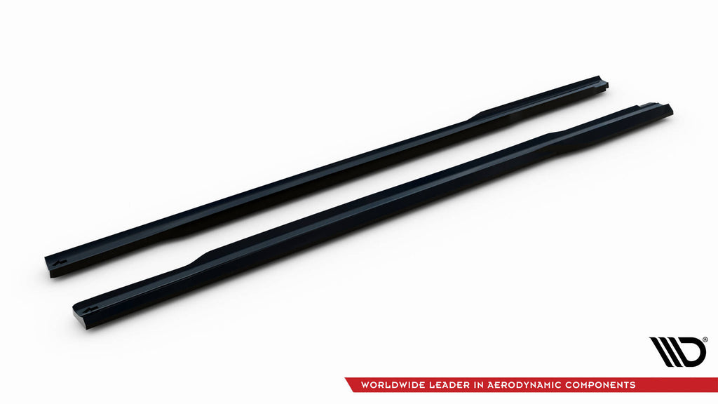 Maxton Design Street+ Seitenschweller Leisten passend für Mercedes-Benz CLE AMG-Line C236 schwarz Hochglanz