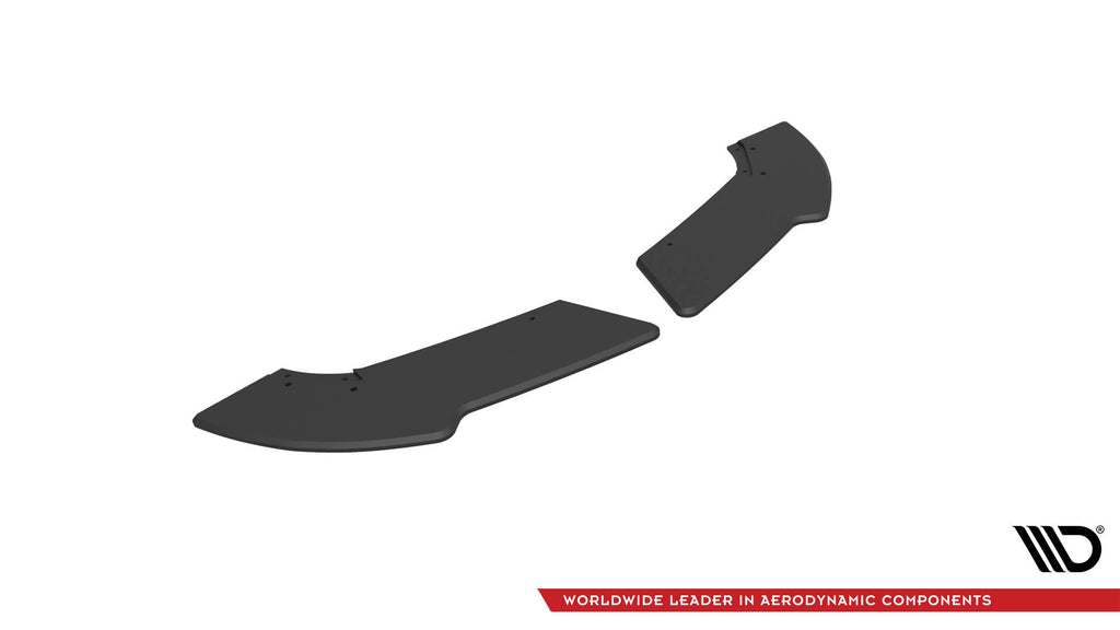 Maxton Design Street Pro Heck Ansatz Flaps Diffusor passend für Mercedes-Benz A 45 AMG W176 Facelift