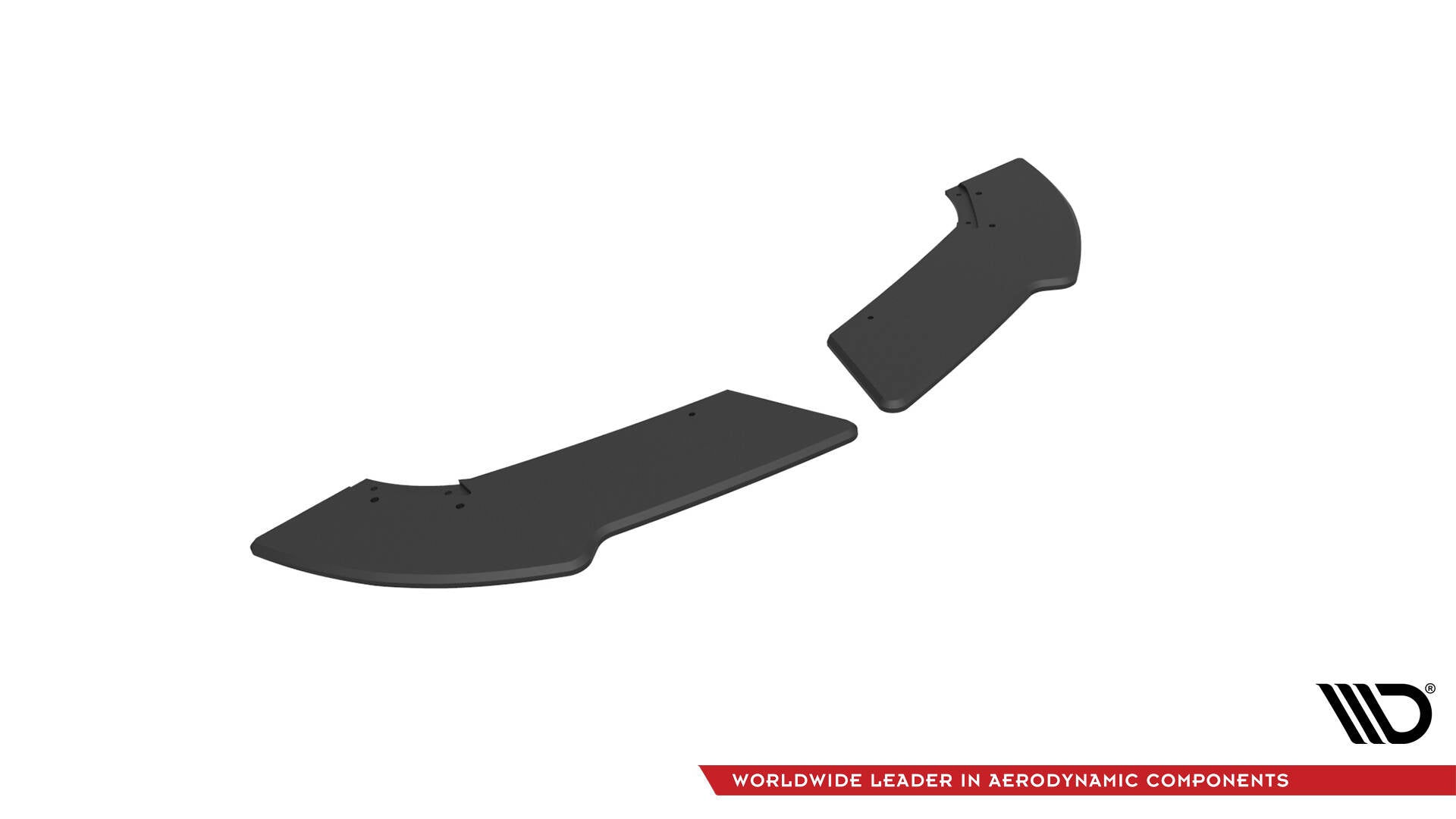 Maxton Design Street Pro Heck Ansatz Flaps Diffusor passend für Mercedes-Benz A 45 AMG W176 Facelift
