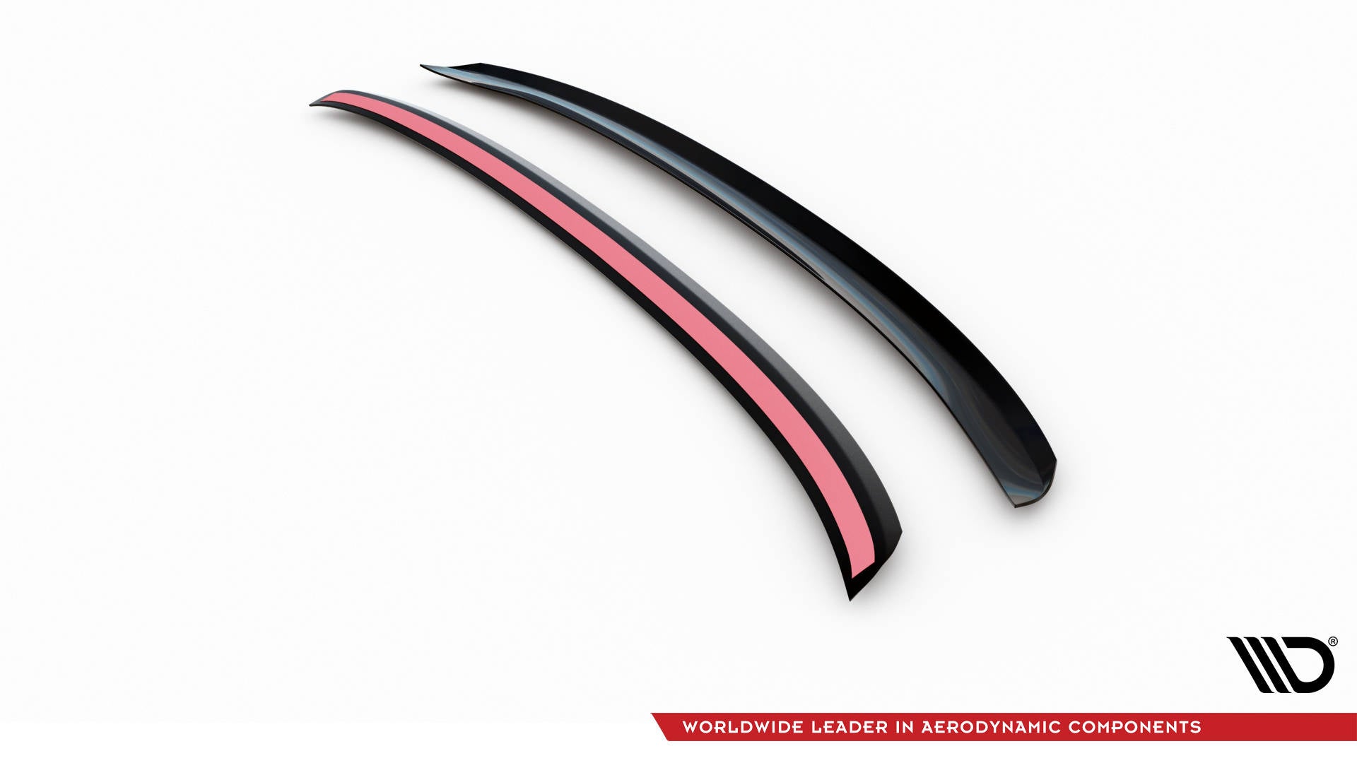 Maxton Design Höher Spoiler CAP passend für Honda Civic Type-R Mk 11 schwarz Hochglanz
