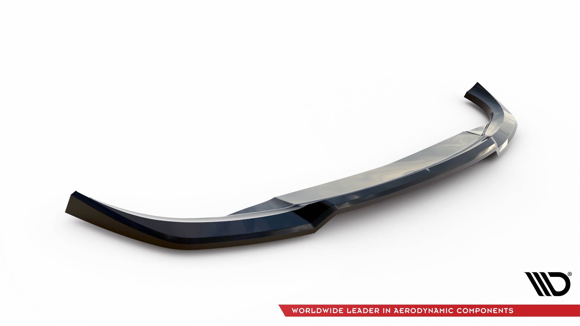 Maxton Design Street+ Spoilerlippe Front Ansatz V.1 passend für VW ID.3 Mk1 schwarz Hochglanz