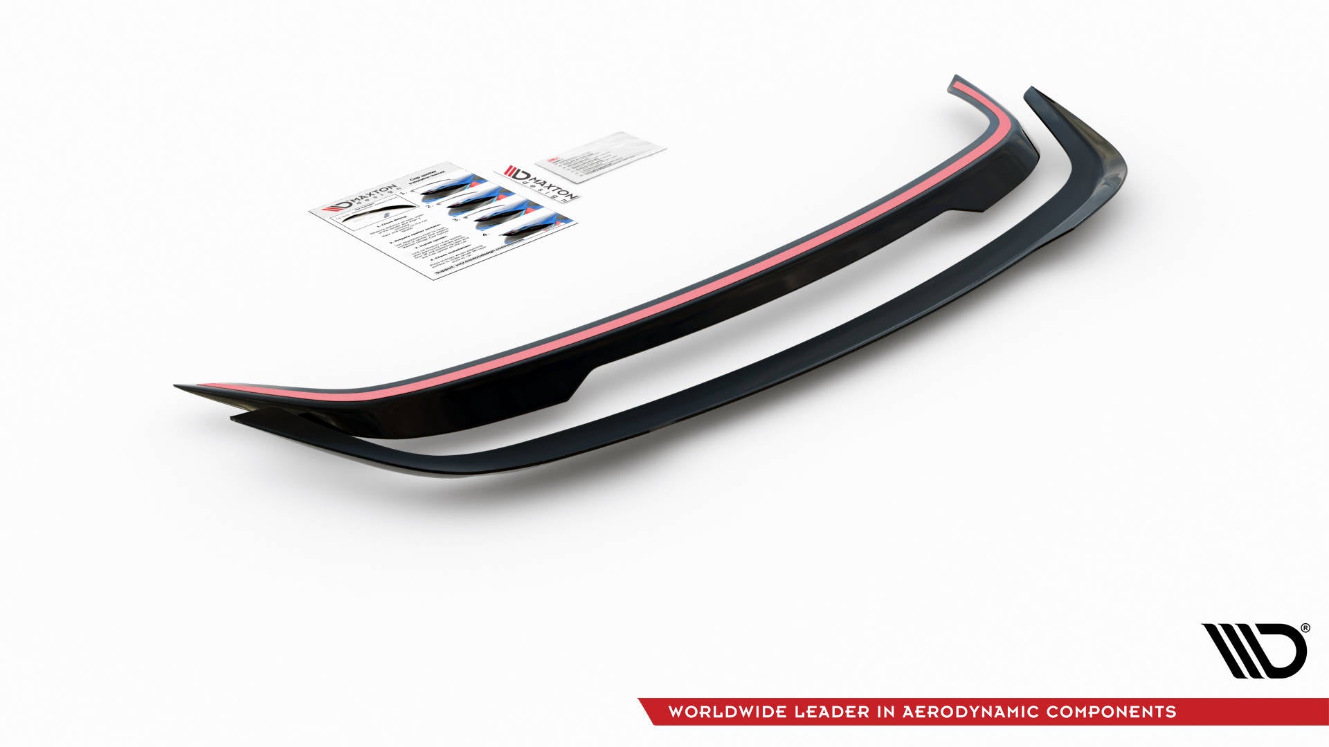 Maxton Design Spoiler CAP passend für Nissan 370Z Nismo Facelift schwarz Hochglanz