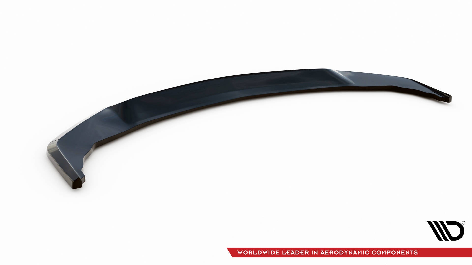 Maxton Design Street+ Spoilerlippe Front Ansatz V.1 passend für Infiniti Q50 S Mk1 schwarz Hochglanz