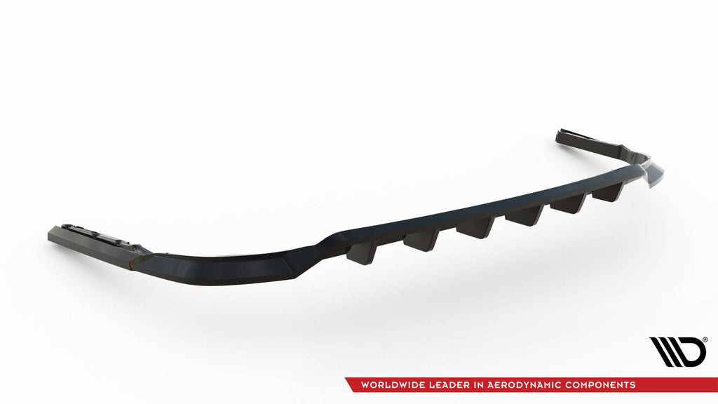 Maxton Design Street+ Mittlerer Diffusor RACE passend für Toyota Sienna Mk4 schwarz Hochglanz