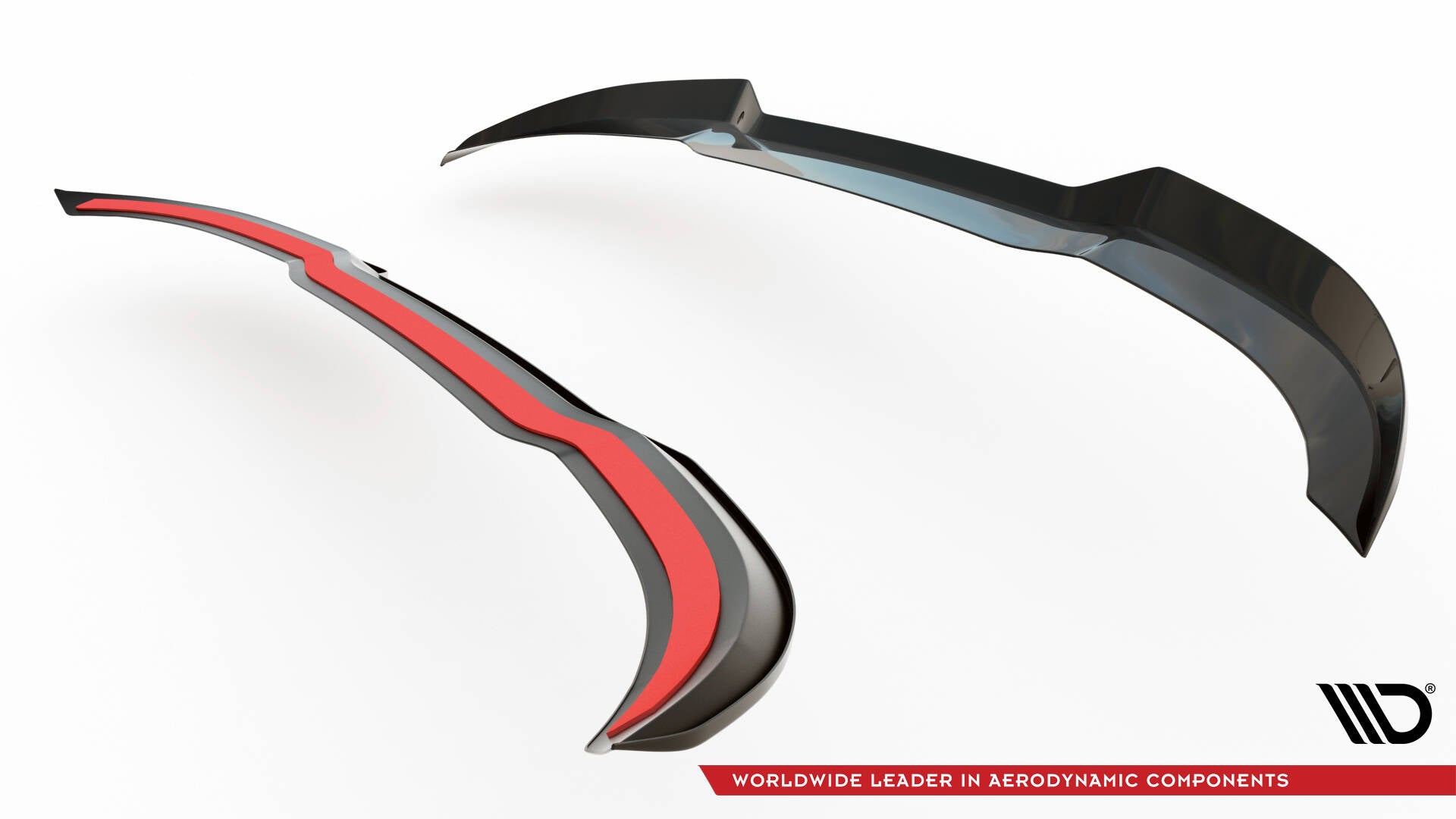 Maxton Design Spoiler CAP V.2 passend für Ford Fiesta Mk8 ST / ST-Line schwarz Hochglanz