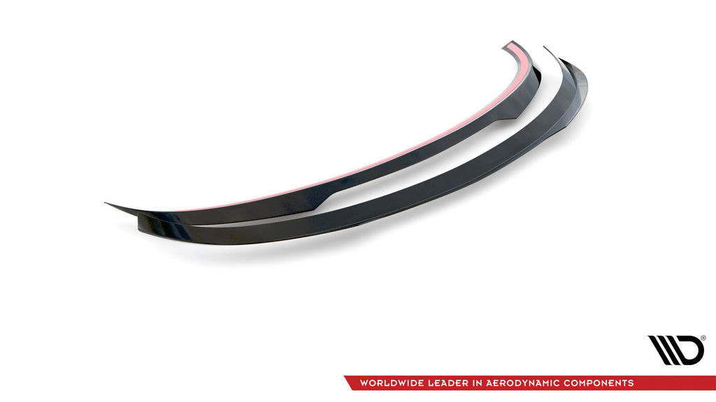 Maxton Design Spoiler CAP passend für Opel Insignia OPC Sports Tourer Mk1 schwarz Hochglanz