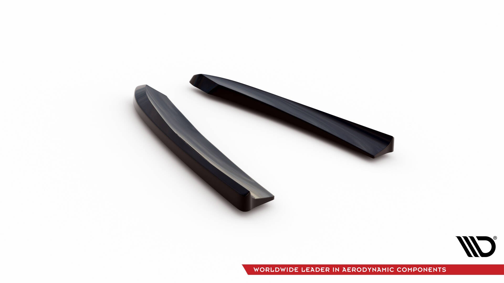 Maxton Design Heck Ansatz Flaps Diffusor passend für Mazda 6 Kombi Mk3 Facelift schwarz Hochglanz