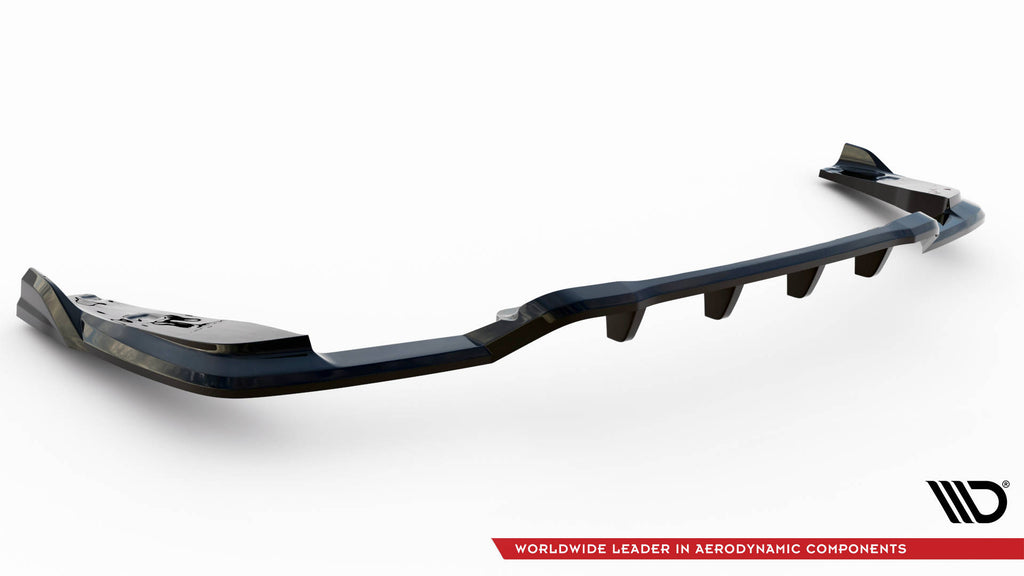 Maxton Design Street+ Mittlerer Diffusor RACE V.2 passend für BMW X4 M40i G02 schwarz Hochglanz
