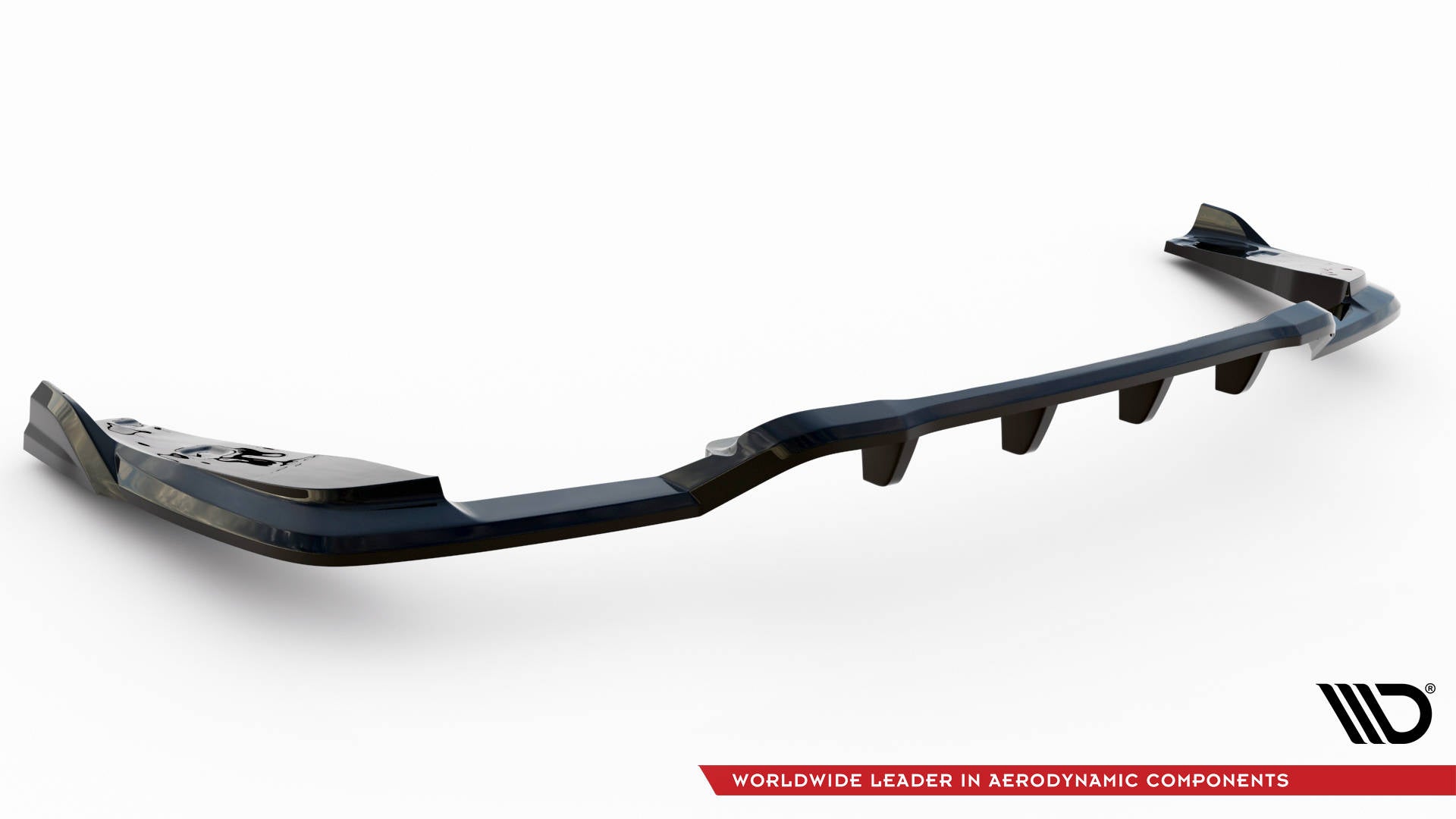 Maxton Design Street+ Mittlerer Diffusor RACE V.2 passend für BMW X4 M40i G02 schwarz Hochglanz