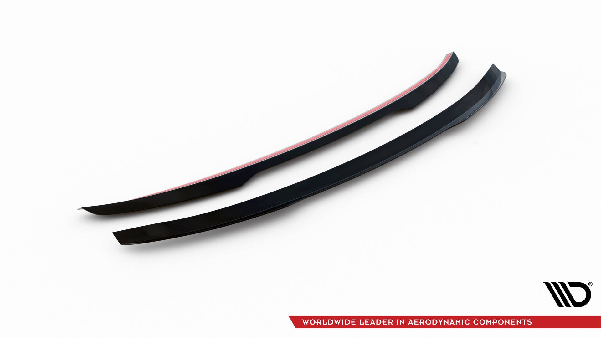 Maxton Design Spoiler CAP passend für Ford Mondeo Sport Mk5 Facelift / Fusion Sport Mk2 Facelift schwarz Hochglanz