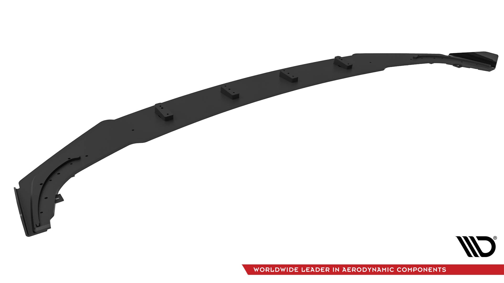 Maxton Design Street Pro Street+ Spoilerlippe Front Ansatz + Flaps passend für BMW 2 Coupe G42 schwarz Hochglanz