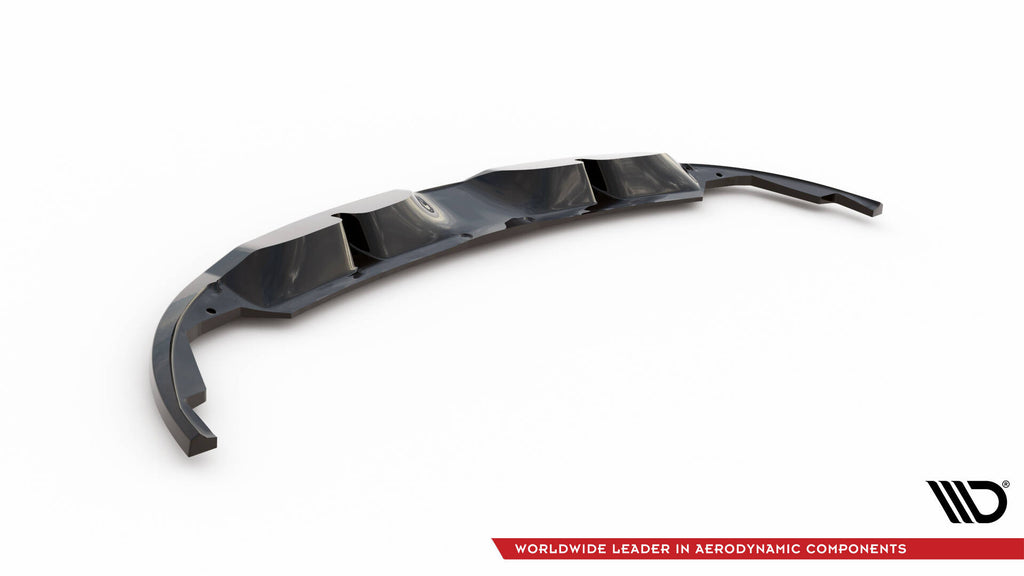 Maxton Design Street+ Mittlerer Diffusor RACE passend für Renault Megane RS Mk3 schwarz Hochglanz