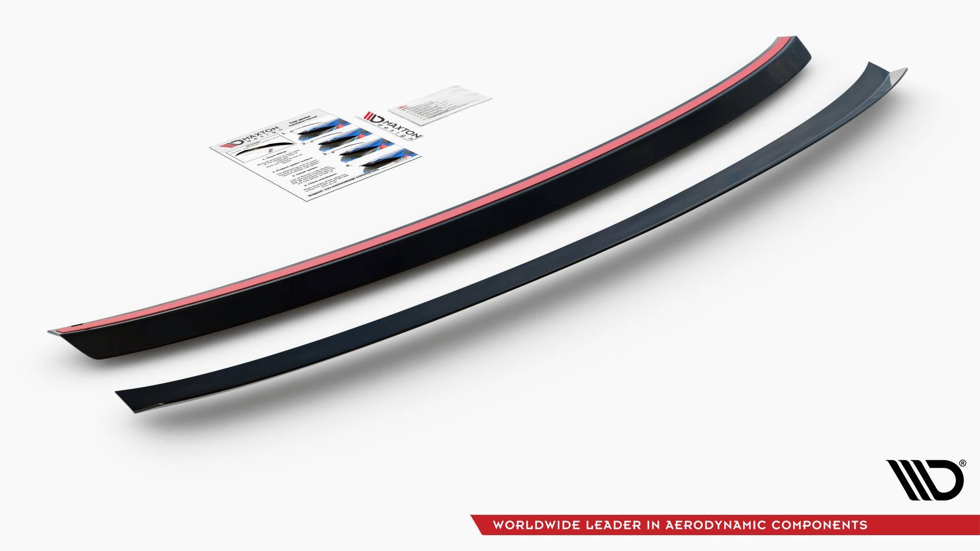 Maxton Design Spoiler CAP passend für BMW 7 G11 / G12 schwarz Hochglanz