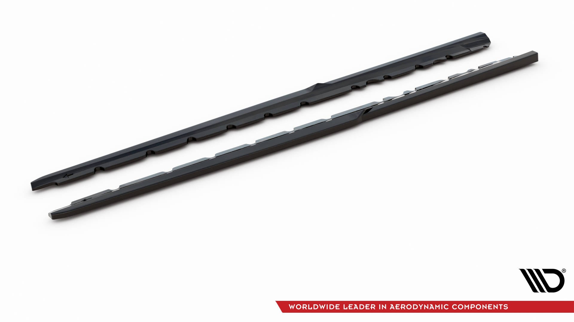 Maxton Design Street+ Seitenschweller Leisten V.2 passend für Audi R8 Mk2 Facelift schwarz Hochglanz