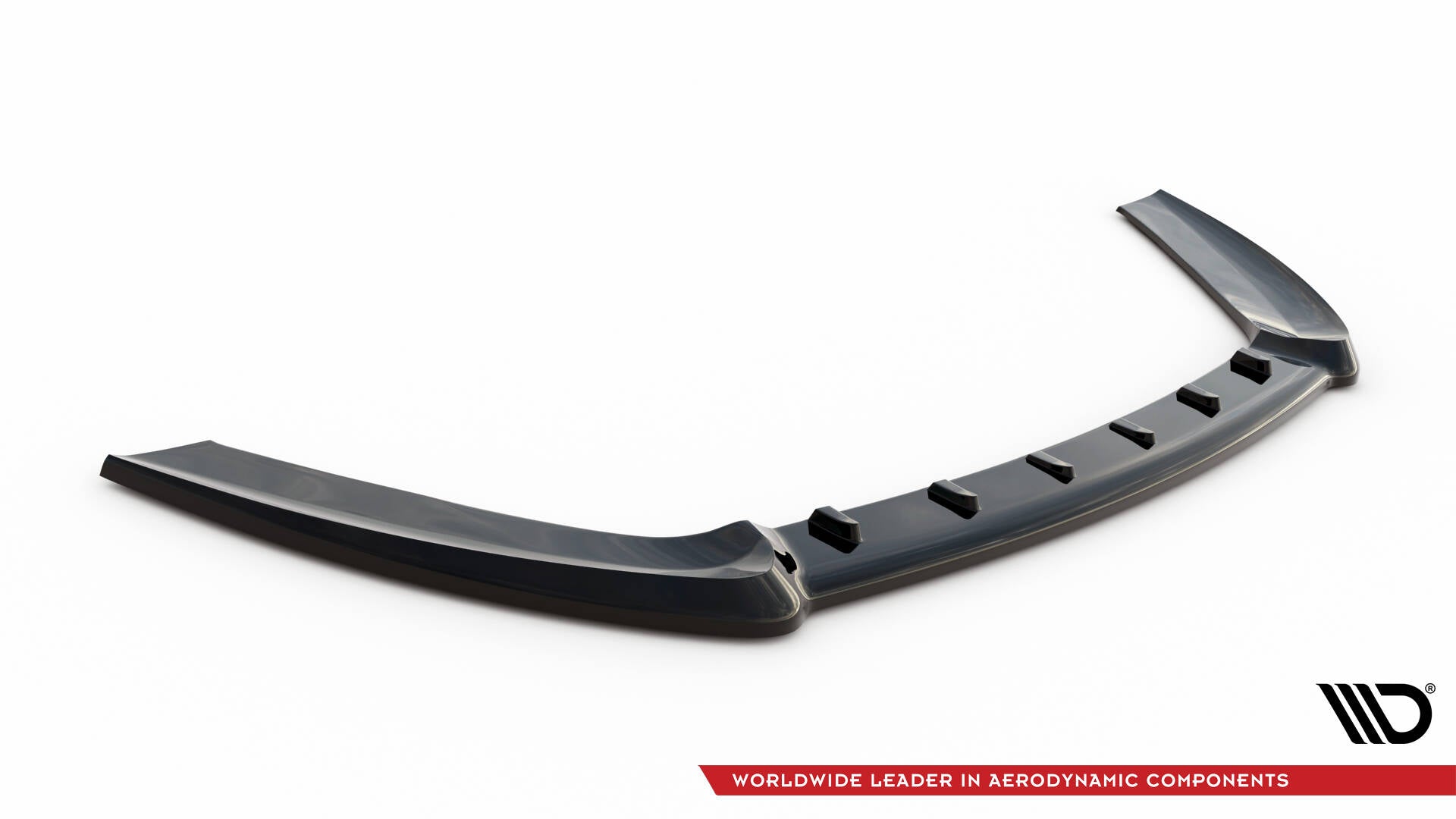 Maxton Design Street+ Spoilerlippe Front Ansatz passend für (Cupra) Ford Fiesta ST Mk7 FL schwarz Hochglanz