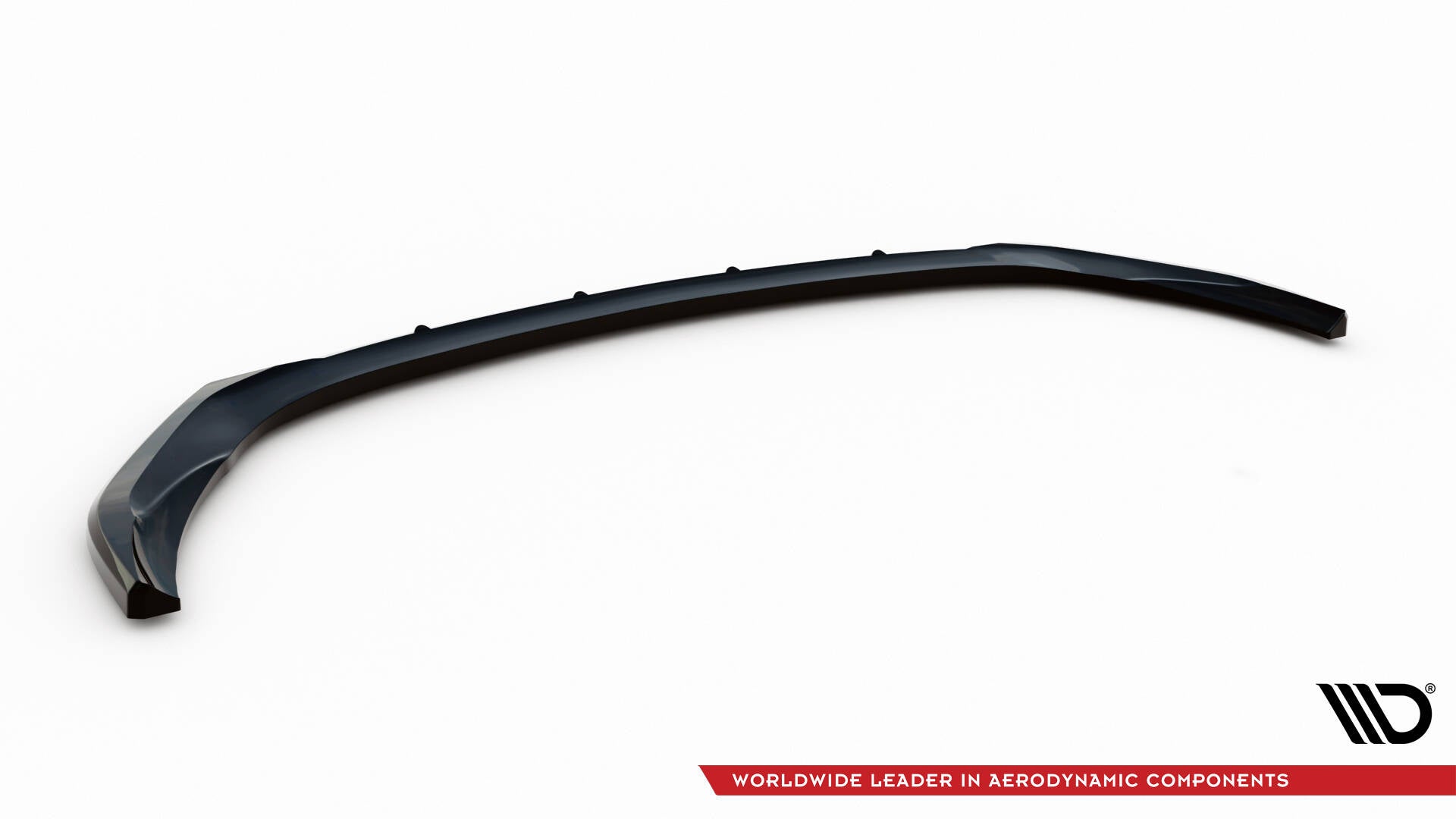 Maxton Design Street+ Spoilerlippe Front Ansatz V.2 passend für Mercedes-AMG C43 Coupe / Cabrio / Limousine / Kombi C205 / A205 / W205 / S205 Facelift schwarz Hochglanz