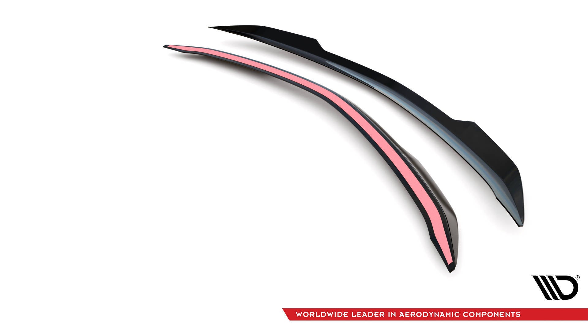 Maxton Design Niedriger Spoiler CAP passend für Lamborghini Urus Mk1 schwarz Hochglanz
