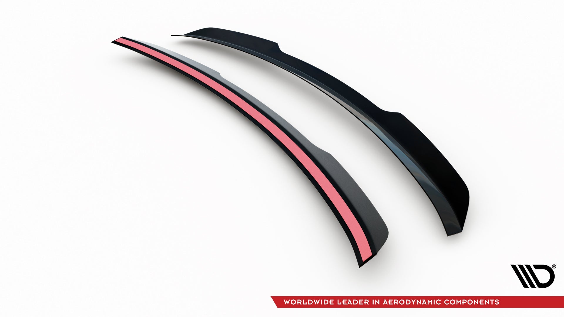 Maxton Design Niedriger Spoiler CAP V.1 passend für Audi RSQ8 Mk1 Facelift schwarz Hochglanz