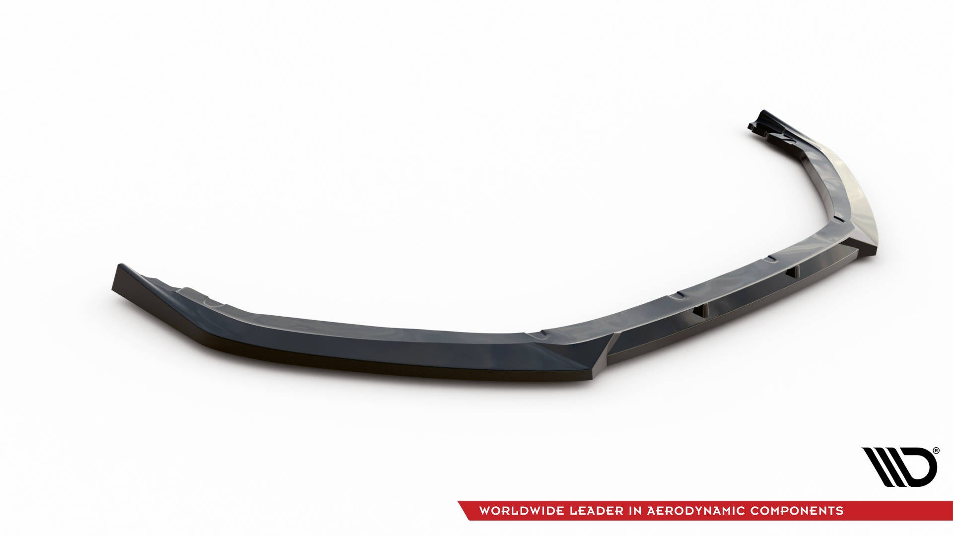 Maxton Design Street+ Spoilerlippe Front Ansatz V.1 passend für Peugeot 208 GT Mk2 schwarz Hochglanz