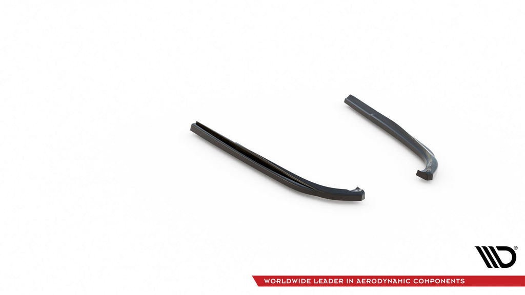 Maxton Design Heck Ansatz Flaps Diffusor für Lexus GS F Mk4 Facelift Carbon Look