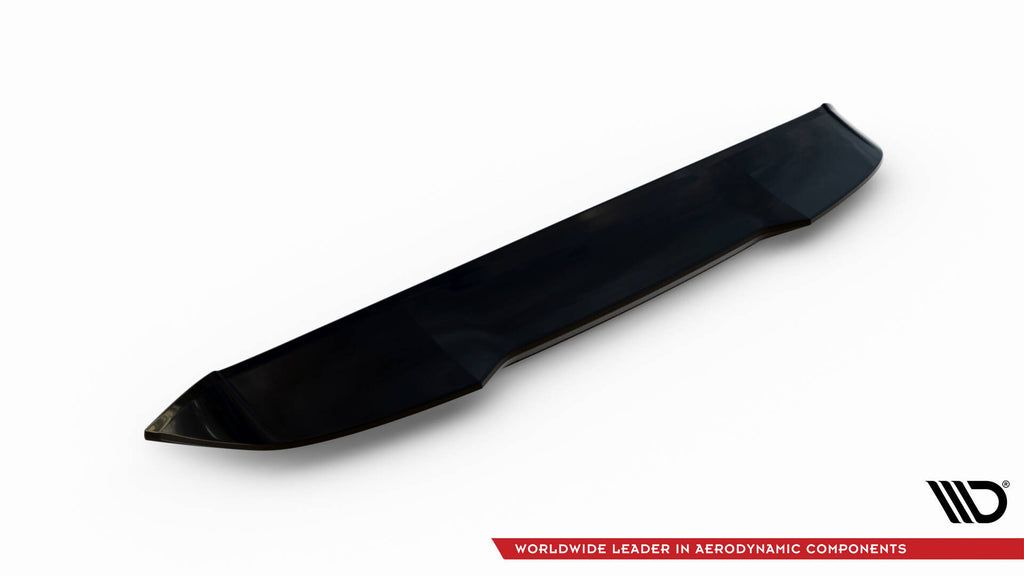 Maxton Design Spoiler CAP 3D passend für VW Golf R / R-Line / GTI / GTD Mk7 / Mk7 Facelift schwarz Hochglanz