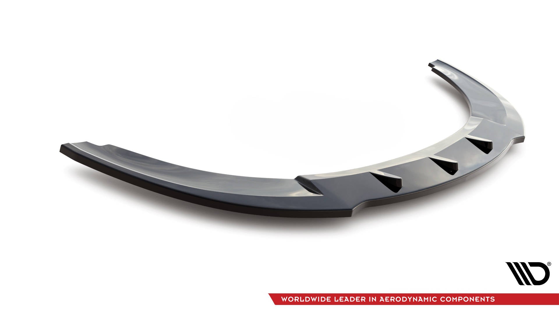Maxton Design Street+ Spoilerlippe Front Ansatz passend für SEAT LEON MK2 CUPRA FR (vor Facelift) schwarz Hochglanz