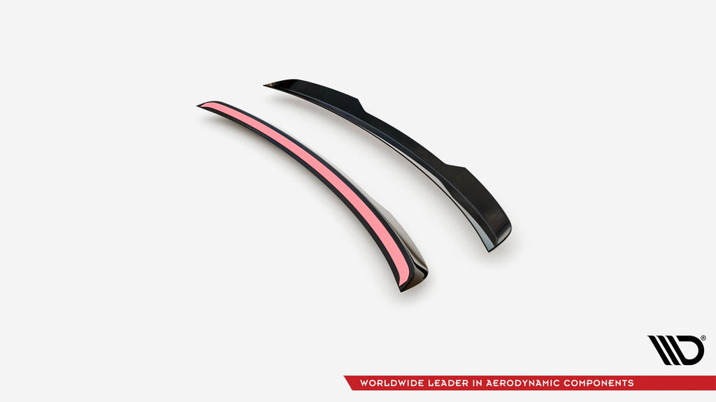 Maxton Design Spoiler CAP passend für Seat Arona FR Mk1 schwarz Hochglanz