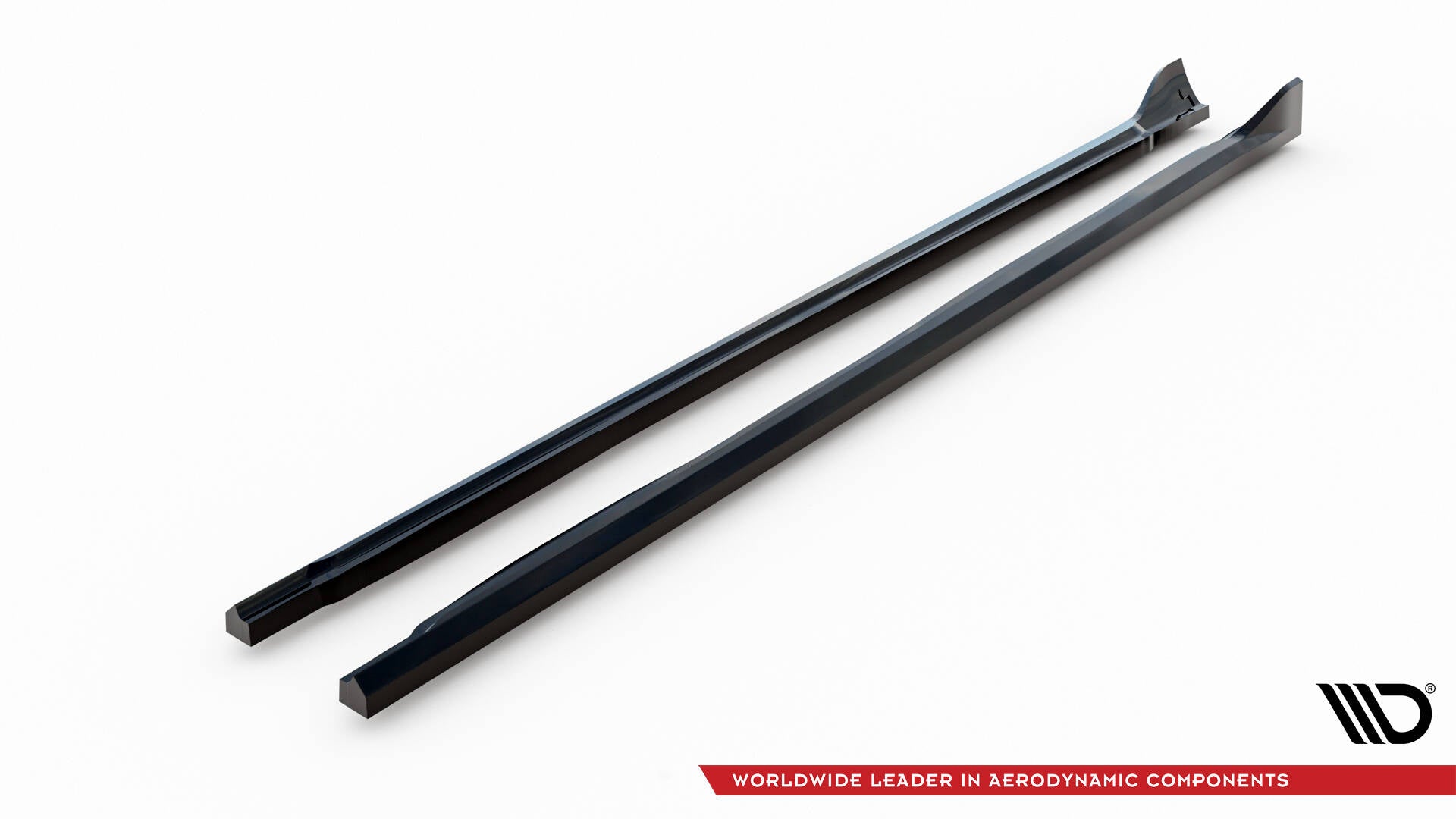 Maxton Design Street+ Seitenschweller Leisten passend für Seat Arona FR Mk1 schwarz Hochglanz