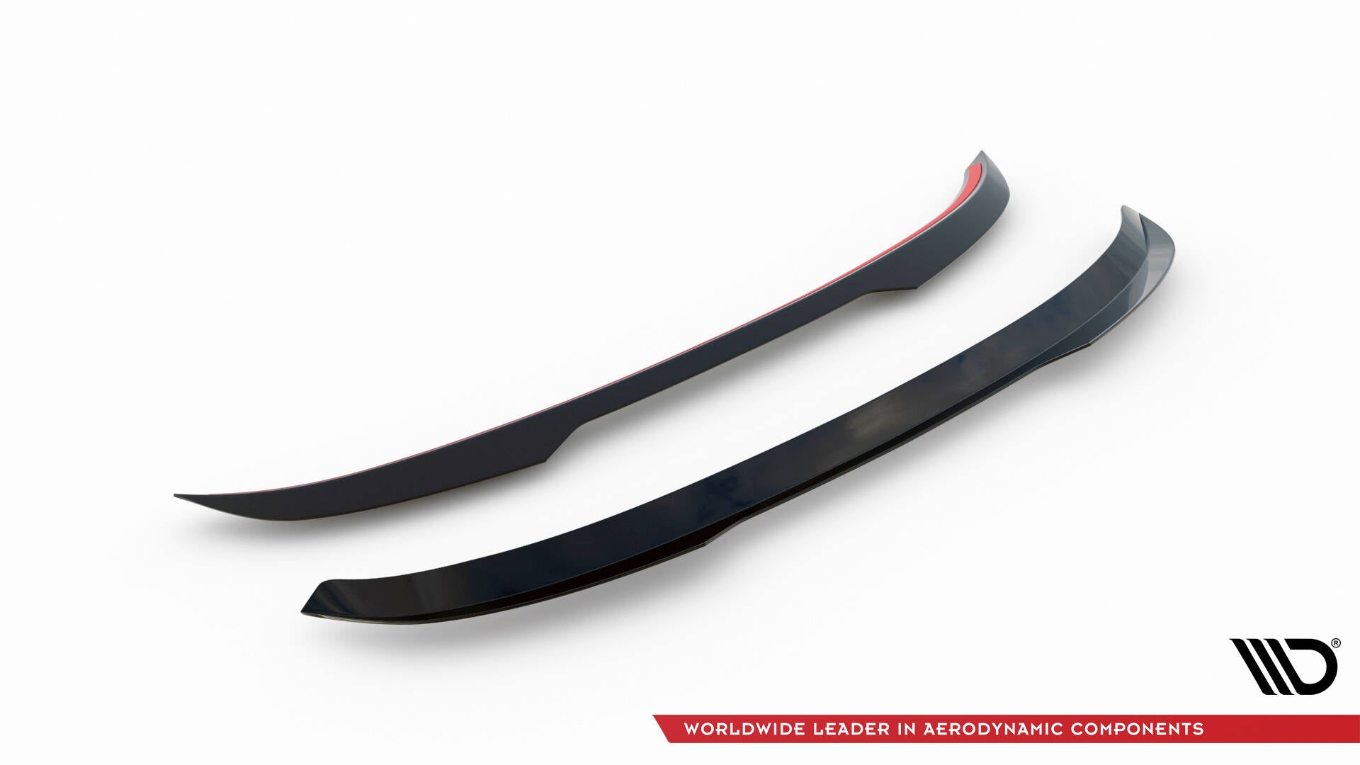 Maxton Design Spoiler CAP passend für Peugeot 308 SW Mk3 schwarz Hochglanz