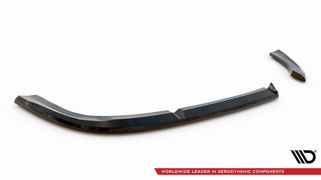 Maxton Design Heck Ansatz Flaps Diffusor passend für Hyundai Tucson Mk4 schwarz Hochglanz