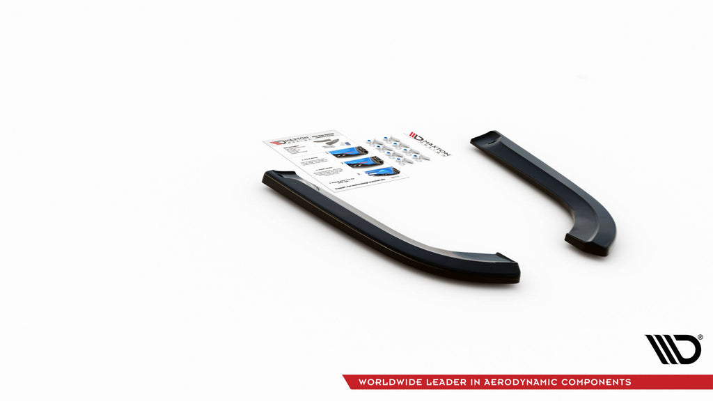 Maxton Design Heck Ansatz Flaps Diffusor passend für Dodge Durango RT Mk3 schwarz Hochglanz
