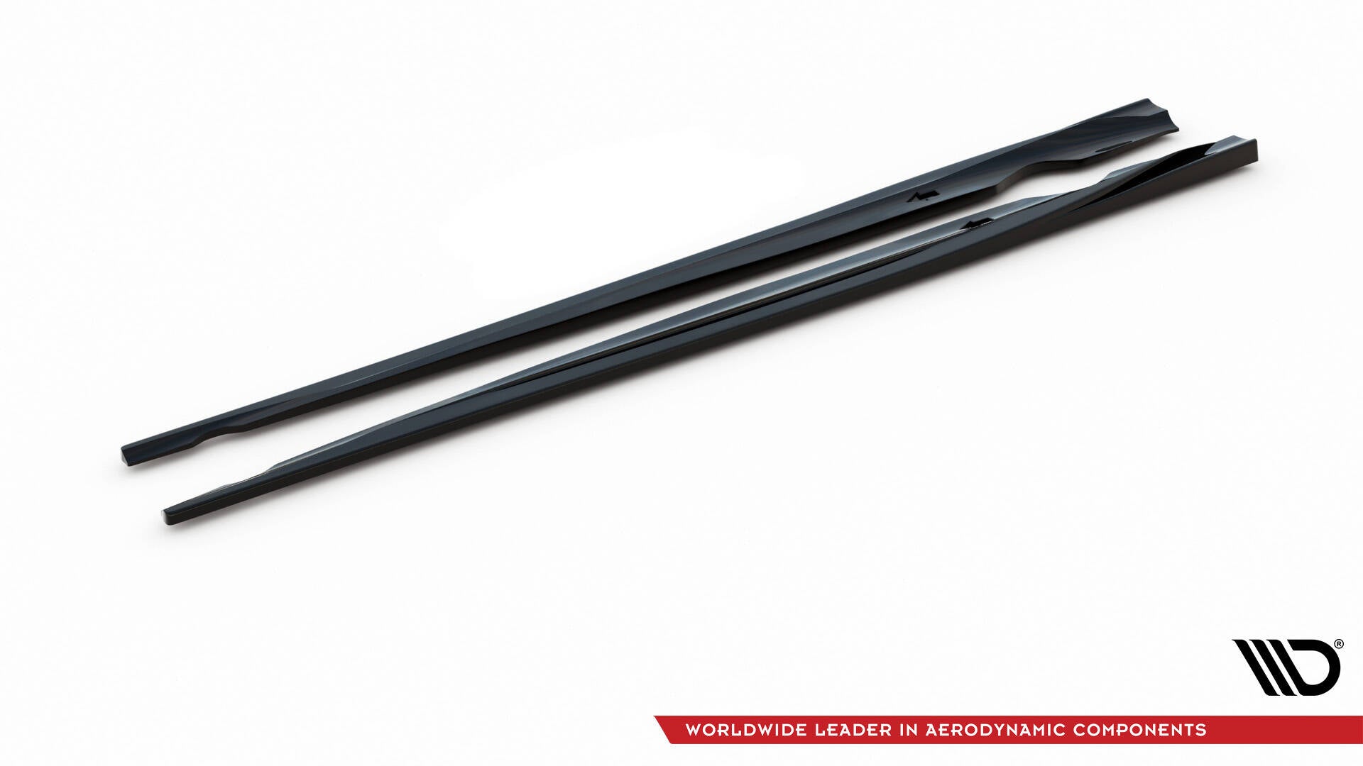 Maxton Design Street+ Seitenschweller Leisten V.2 passend für VW Scirocco R Mk3 / Mk3 Facelift schwarz Hochglanz