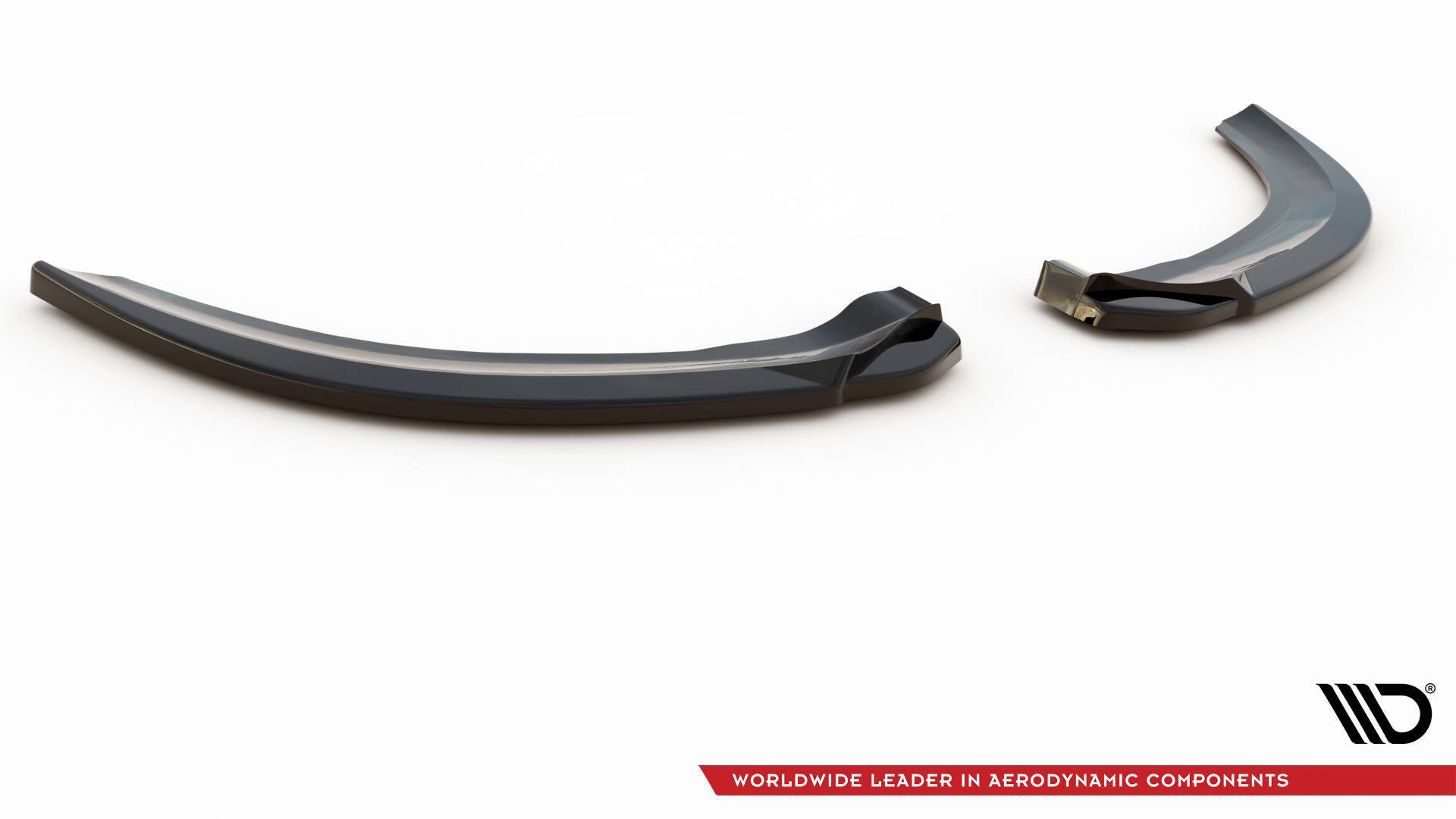 Maxton Design Heck Ansatz Flaps Diffusor V.2 passend für Ford Focus ST Mk3 Facelift schwarz Hochglanz