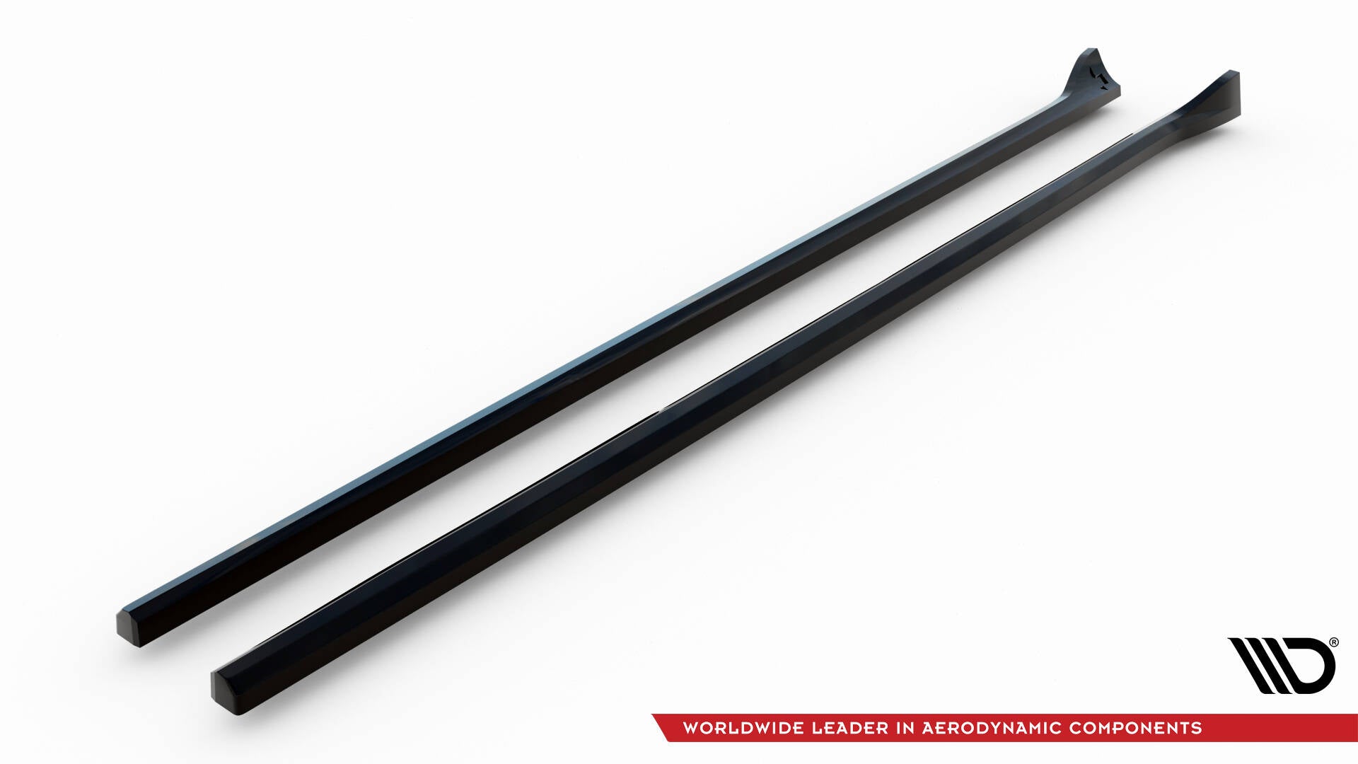 Maxton Design Street+ Seitenschweller Leisten passend für Mazda MX5 NC (Mk3) schwarz Hochglanz