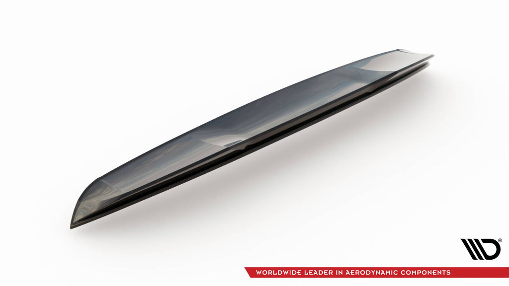 Maxton Design Höher Spoiler CAP 3D passend für Alfa Romeo Stelvio Mk1 schwarz Hochglanz