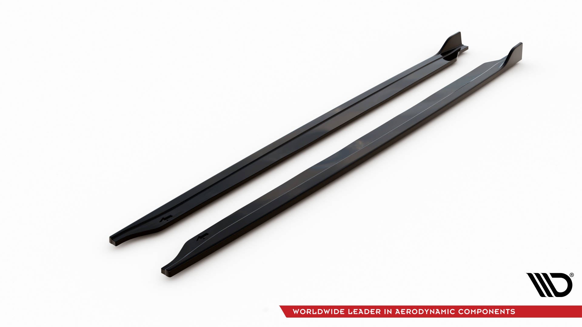Maxton Design Street+ Seitenschweller Leisten V.2 passend für Mini Cooper John Cooper Works R56 schwarz Hochglanz