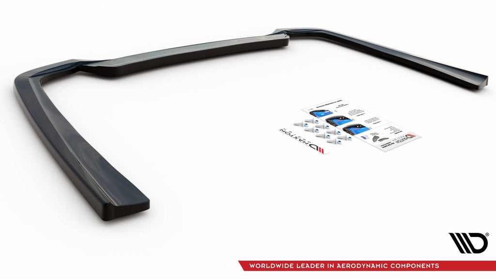 Maxton Design Heckansatz Mercedes-Benz CLS AMG-Line C257 schwarz Hochglanz für Mercedes-Benz CLS C257
