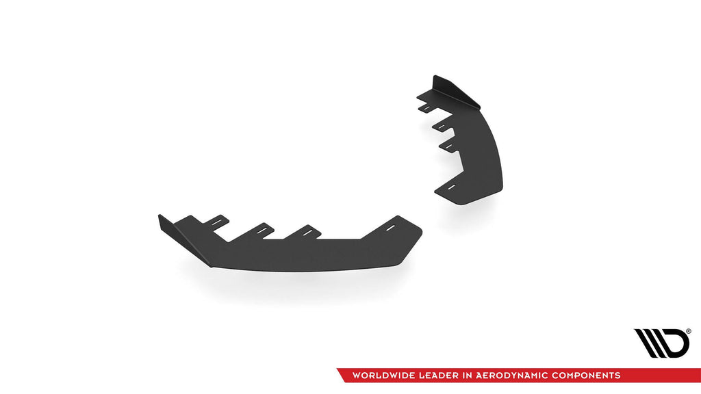 Maxton Design Flaps Seat Leon FR Mk4 schwarz Hochglanz für Seat Leon FR Mk4