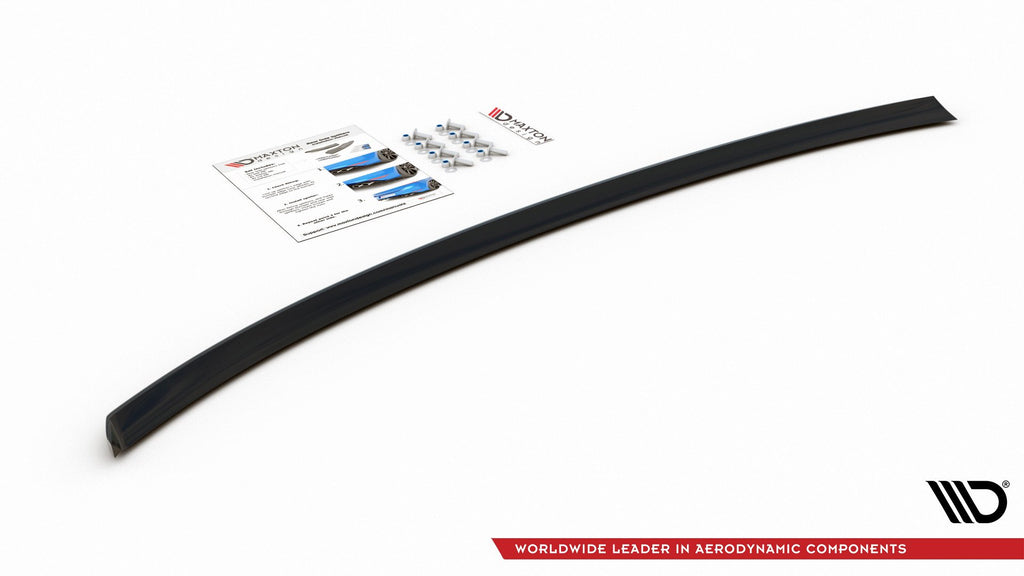 Maxton Design Heckansatz Audi A4 B8 Avant schwarz Hochglanz für Audi A4