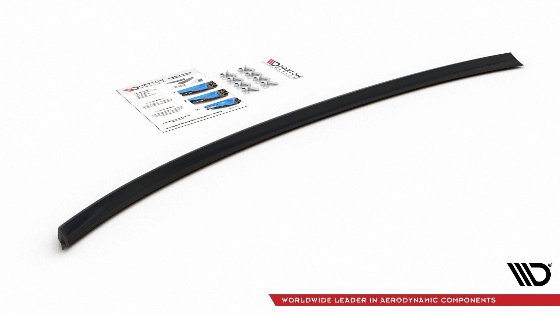 Maxton Design Heckansatz Audi A4 B8 Avant schwarz Hochglanz für Audi A4