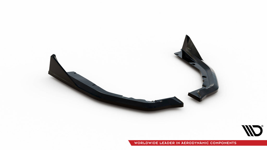Maxton Design Heck Ansatz Flaps Diffusor V.4 passend für BMW M4 G82 / G82 Facelift schwarz Hochglanz