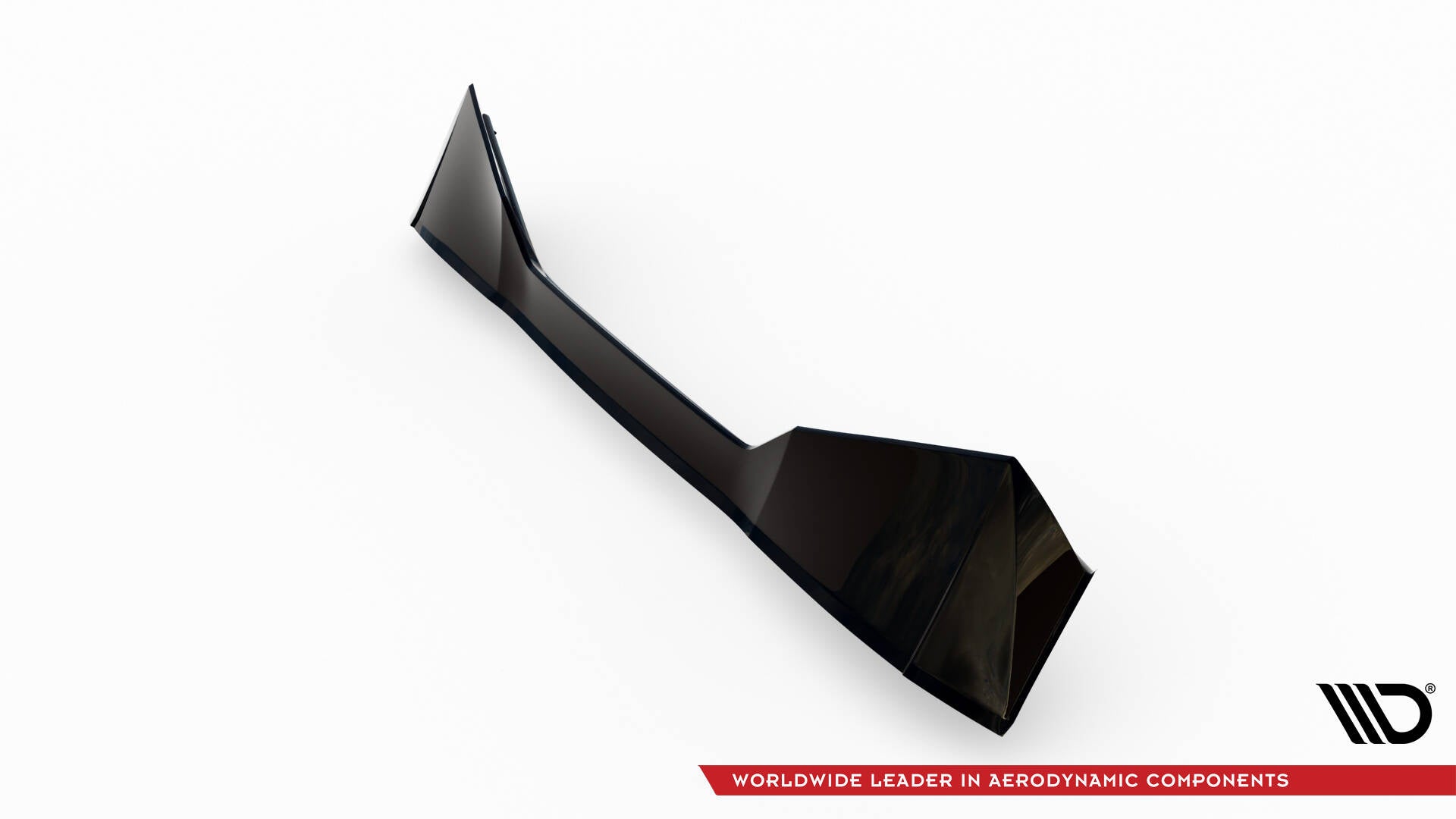 Maxton Design Höher Spoiler CAP 3D passend für Peugeot 408 Mk1 schwarz Hochglanz