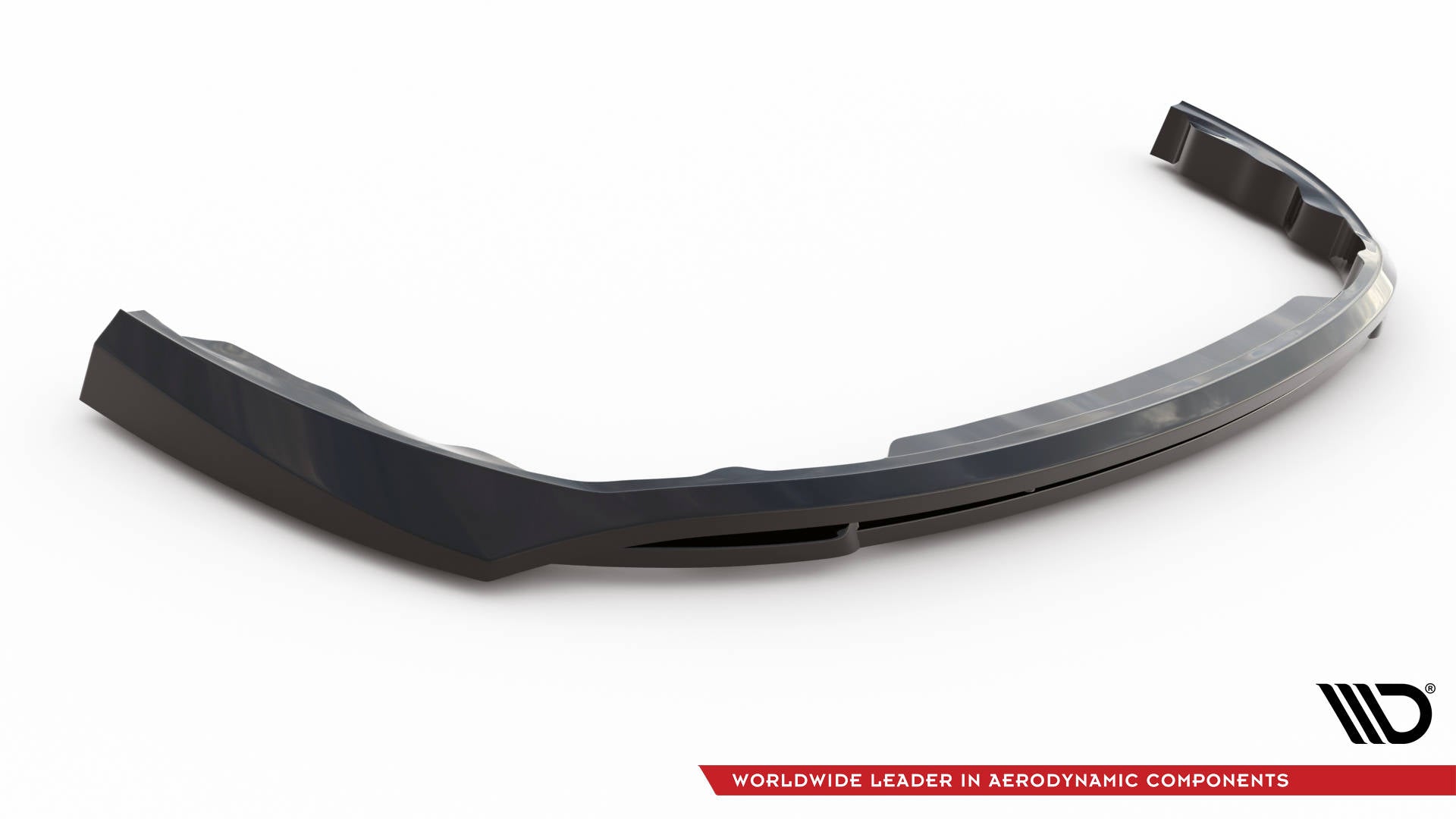 Maxton Design Street+ Spoilerlippe Front Ansatz passend für Renault Megane GT Line Grandtour Mk3 Facelift schwarz Hochglanz